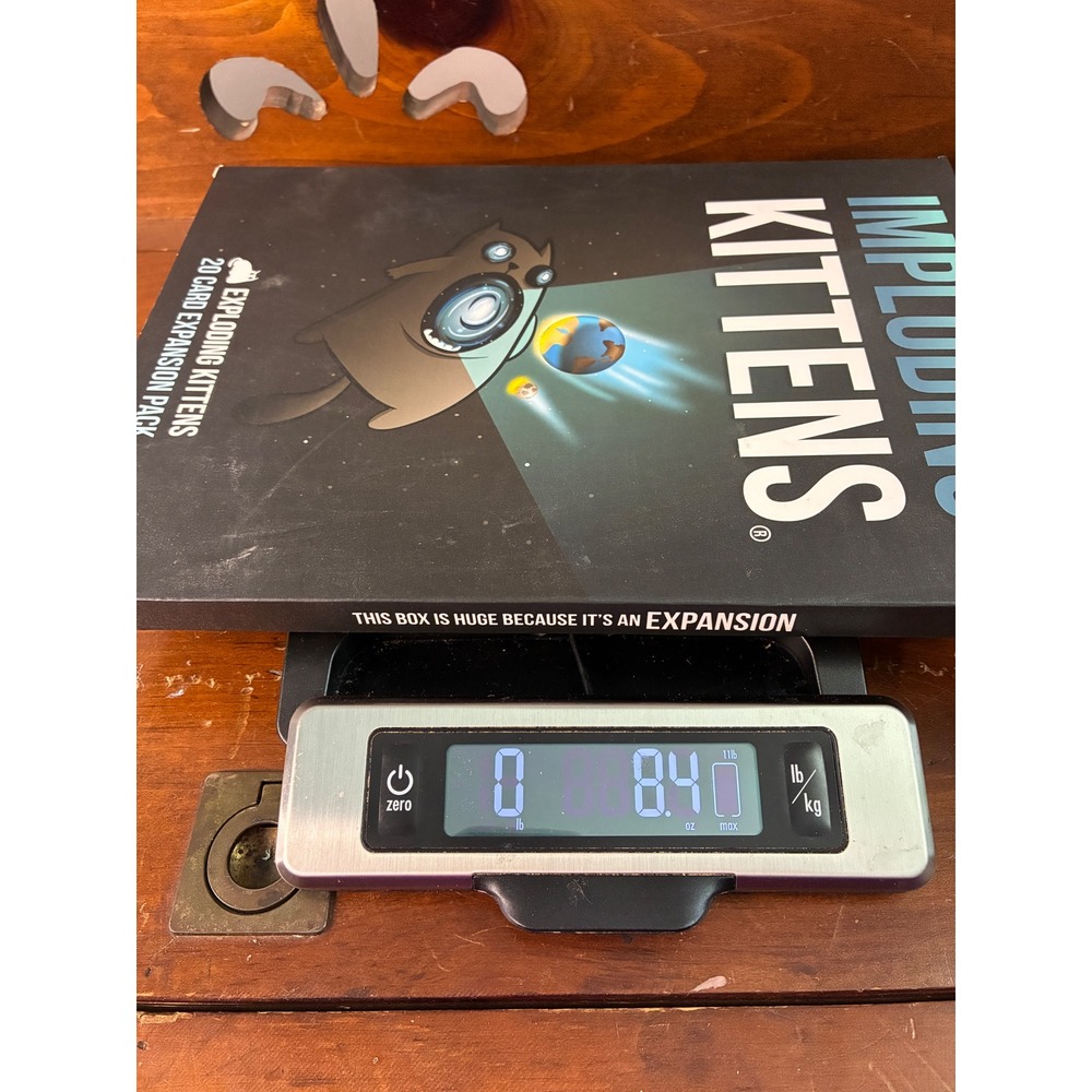 Exploding Kittens Imploding Kittens First 1st Expansion Pack Card Game With Cone - Picture 7 of 7